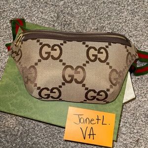 GUCCI JUMBO GG BELT BAG
